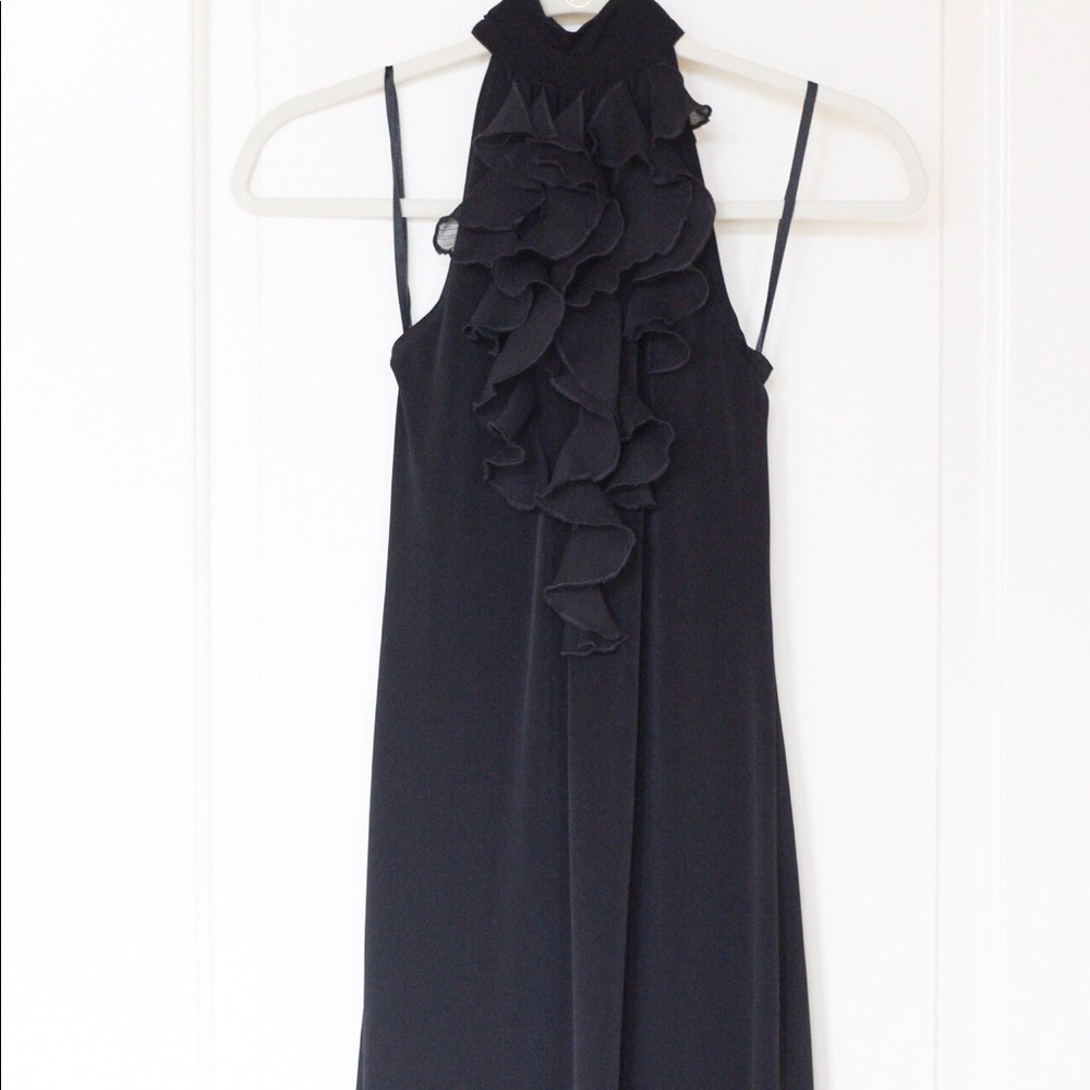Black Halter Dress